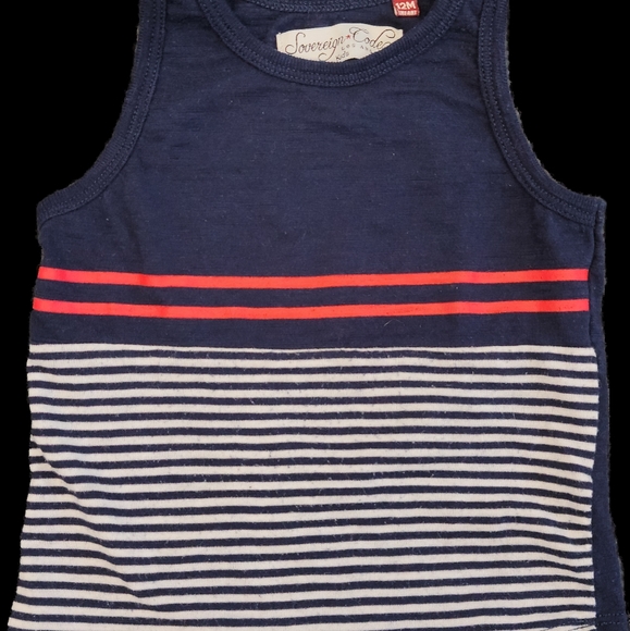 Boys Summer Tank Top 12 Months by Sovereign Code | 3/$15 - Picture 3 of 5